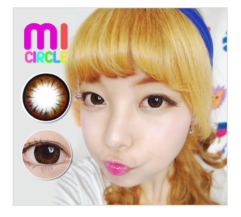 【Toric/12month】 MI Circle color  Brown  /524