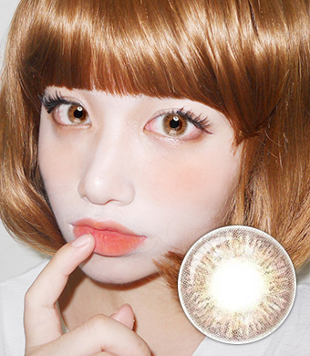 【 Yearly / 2 Lenses】 Dingcle Brown/ 1667